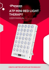 Panacea ATP MINI RED LIGHT THERAPY User Manual