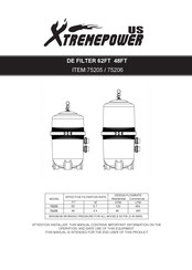 XtremepowerUS 75205 Manual