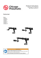 Chicago Pneumatic CP8609-B Product Instructions