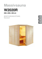Santé Forme W2020R Instructions For Installation Manual