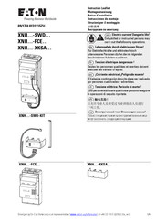 Eaton XNH SWD Series Instruction Leaflet
