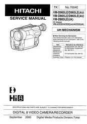 Hitachi DIGITAL 8 VM-D865LE(UK) Service Manual