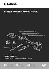 Greencut GM56LI-ION 4-1 Operating Instructions Manual