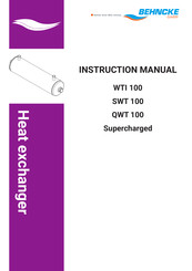 Behncke SWT 100 Instruction Manual
