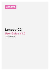 Lenovo K10a40 User Manual