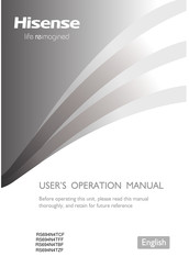 Hisense RS694N4TZF User's Operation Manual