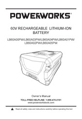 Power works LB60A00PW Owner's Manual