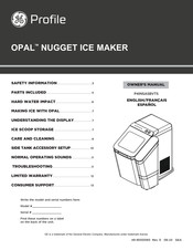 GE OPAL P4INSASBVTS Owner's Manual