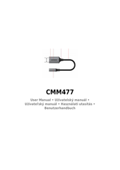 ALZA CMM477 User Manual