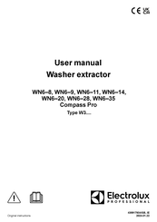 Electrolux Professional WN6-35 Compass Pro User Manual