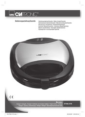 Clatronic WA 3170 Instruction Manual & Guarantee