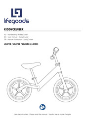 Lifegoods KiddyCruiser LG1299 User Manual