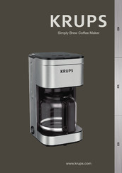 Krups KM203D50 Manual