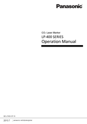 Panasonic LP-410TU Operation Manual