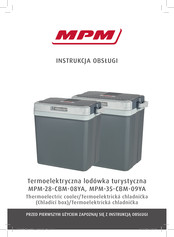 MPM MPM-35-CBM-09YA Manual