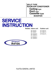 Fujitsu AB A36LBT Series Service Instruction