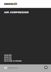 Greencut FA15150 Operating Instructions Manual