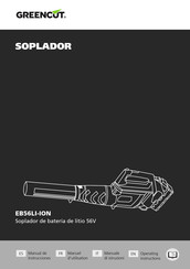 Greencut EB56LI-ION Operating Instructions Manual