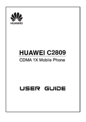 Huawei C2809 User Manual