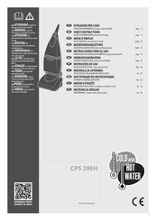 Comet CPS 29EH User Instructions