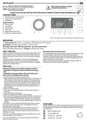 Whirlpool FFT M11 8X1SBS GCC Quick Manual