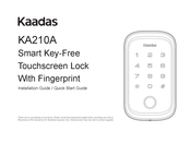 Kaadas KA210A Installation Manual