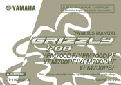 Yamaha YFM700DF 2014 Owner's Manual