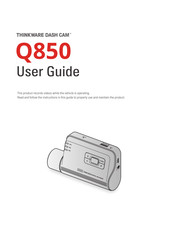 Thinkware Q850 User Manual
