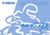 Yamaha MT-10 2020 Owner's Manual
