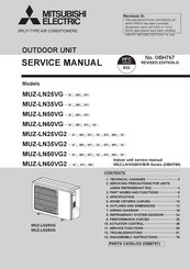 Mitsubishi Electric MUZ-LN35VG2-E2 Service Manual