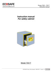ECOSAFE 7030 Series Instruction Manual