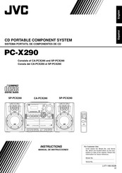 JVC CA-PCX290 Instructions Manual