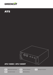 Greencut ATS-14000 Instruction Manual