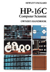 HP HP-16C Owner's Handbook Manual