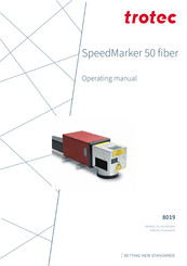 Trotec SpeedMarker 50 fiber Operating Manual