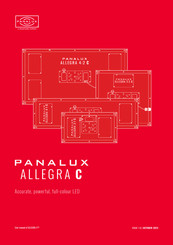 PANAVISION PANALUX ALLEGRA C User Manual