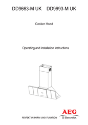 Electrolux AEG DD9693-M Operating And Installation Instructions