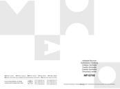 Costway NP10749 Instruction Booklet