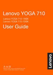 Lenovo YOGA 710-14ISK User Manual