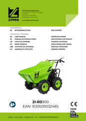 ZIPPER MASCHINEN ZI-RD300 User Manual