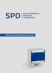 Sentera Controls SPD Mounting And Operating Instructions