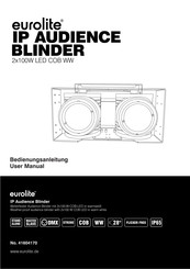EuroLite IP AUDIENCE BLINDER User Manual