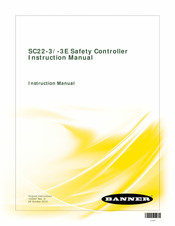 Banner SC22-3E-CU1 Instruction Manual
