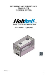 Hubbell JSK-4R Operating And Maintenance Manual