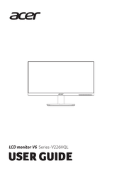 Acer V226HQL User Manual