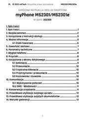 mPTech myPhone MS2301 Quick Start Manual
