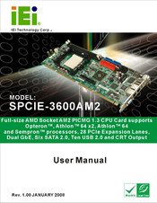 IEI Technology SPCIE-3600AM2 User Manual