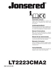 Jonsered LT2223CMA2 Instruction Manual