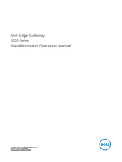 Dell Edge 5000 Series Installation And Operation Manual