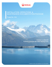 Veolia AS62500WB Series Installation, Operation & Maintenance Instructions Manual